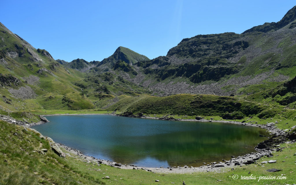 Le lac Vert - Hautes-Pyrénées - vallée de Campan