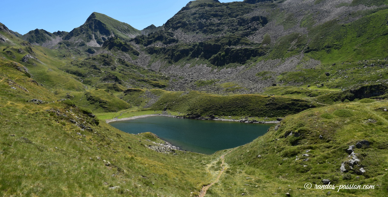 Le lac Vert - Hautes-Pyrénées - vallée de Campan