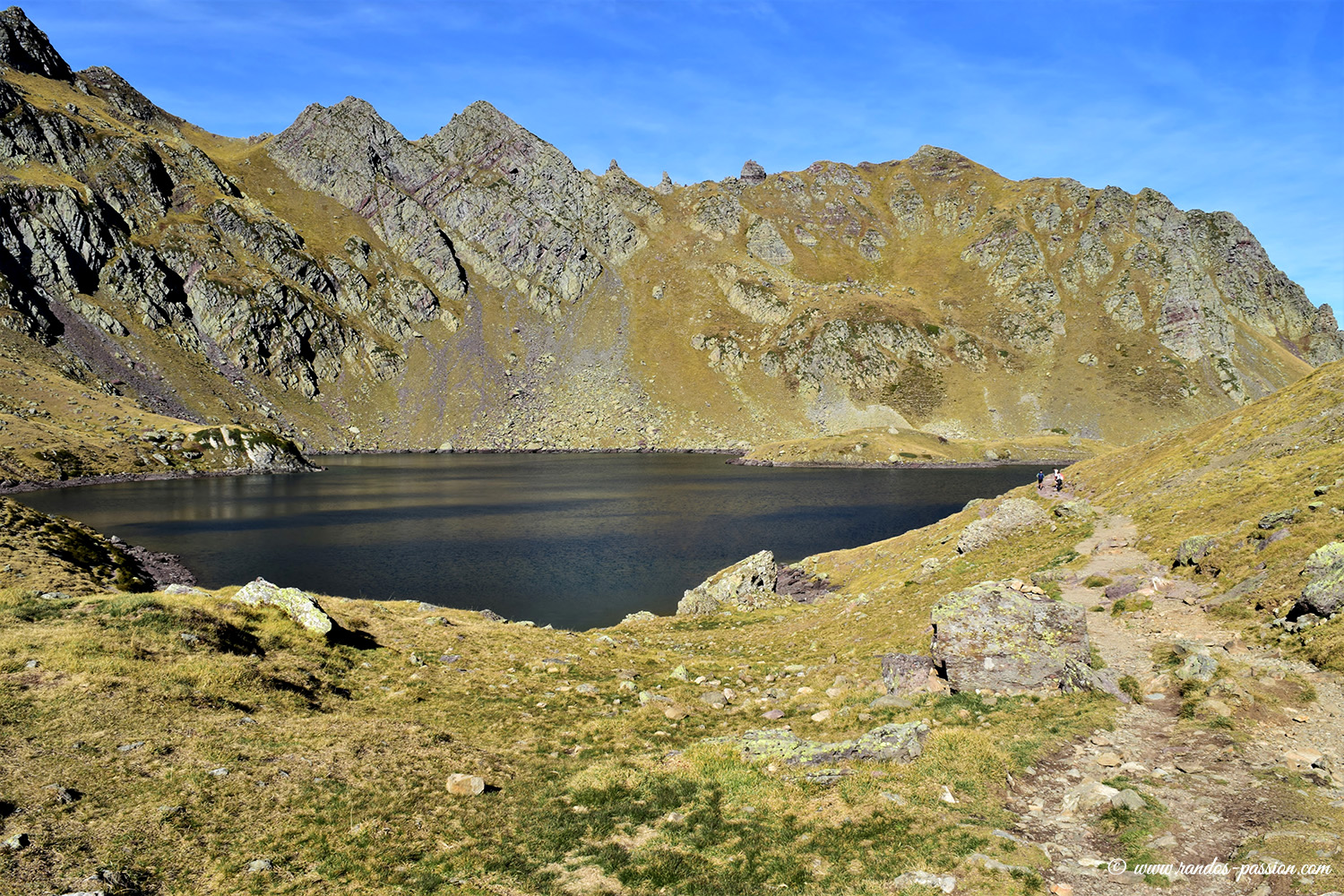 Le lac Bersau- Pyrénées-Atlantiques - Vallée d'Ossau