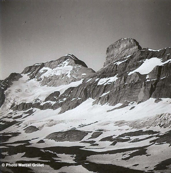 Le versant Nord du Mont_Perdu. Photo de Marcel Grillet