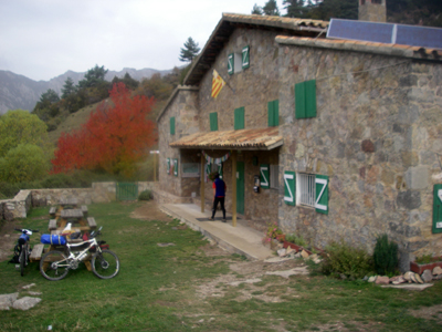 La traversée des Pyrénées en VTT - Etape 13 : Le refuge de Rebost