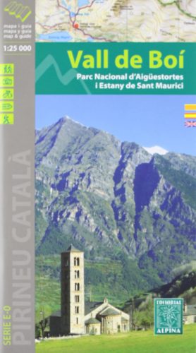 Carte Alpina E-25 Vall de Boí - Parc Nacional d'Aigüestortes I Estany de Sant Maurici
